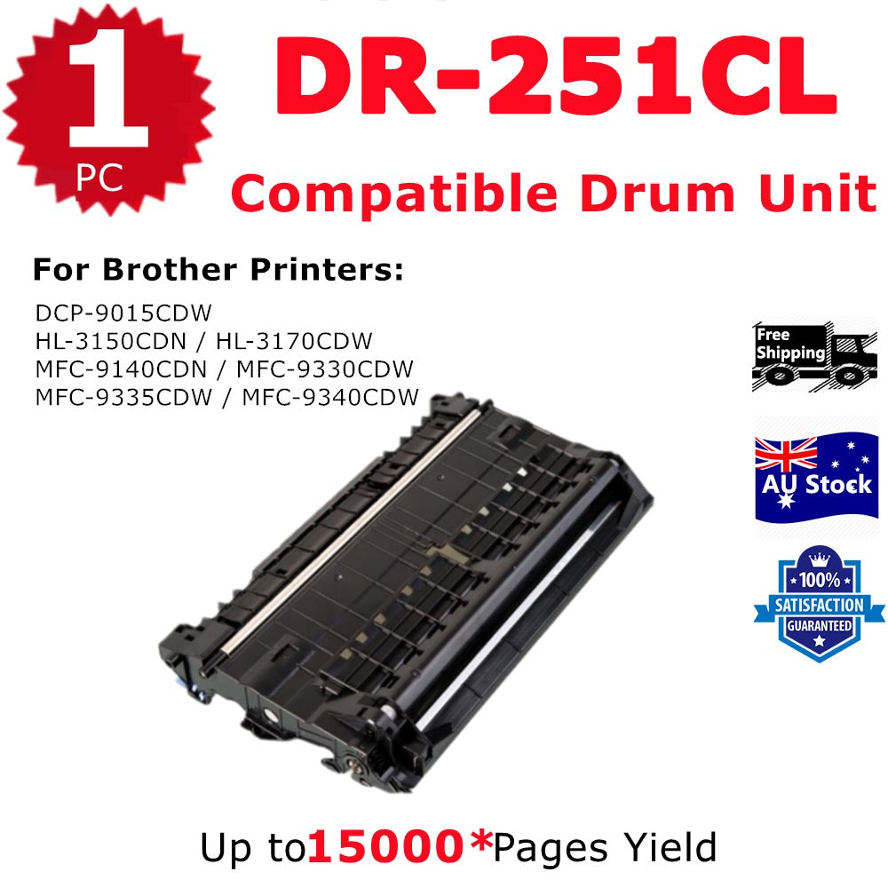 1 Pack InkSales Brother DR-251L Compatible Drum Unit